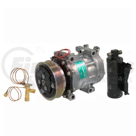 TSN1436 by FOUR SEASONS - A/C Compressor & Component Kit - Prefilled with OE-Specified Oil