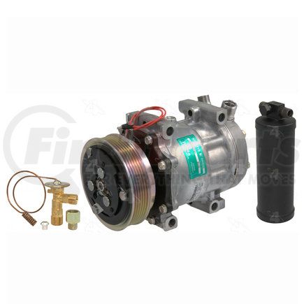 TSN1443 by FOUR SEASONS - A/C Compressor & Component Kit - Prefilled with OE-Specified Oil