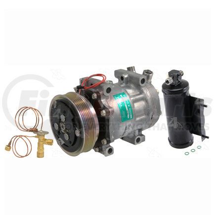 TSN1444 by FOUR SEASONS - A/C Compressor & Component Kit - Prefilled with OE-Specified Oil