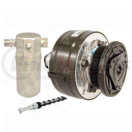 TSN1601 by FOUR SEASONS - A/C Compressor & Component Kit - Prefilled with OE-Specified Oil