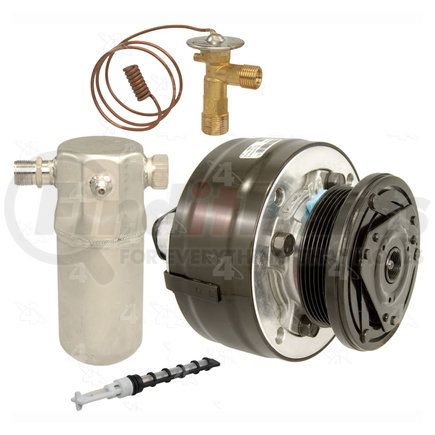 TSN1602 by FOUR SEASONS - A/C Compressor & Component Kit - Prefilled with OE-Specified Oil