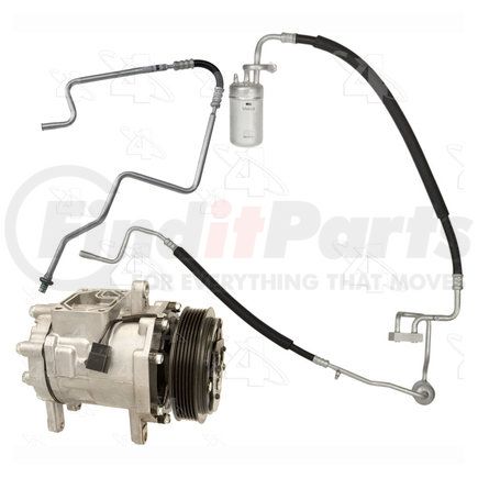 TSN1963 by FOUR SEASONS - A/C Compressor & Component Kit - Prefilled with OE-Specified Oil