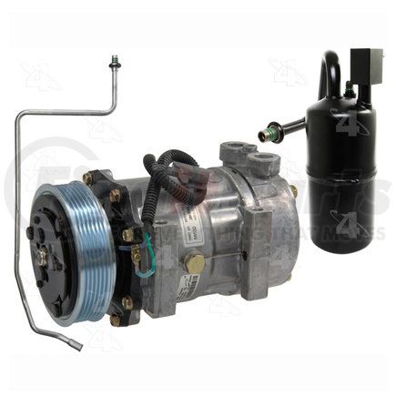 TSN2138 by FOUR SEASONS - A/C Compressor & Component Kit - Prefilled with OE-Specified Oil