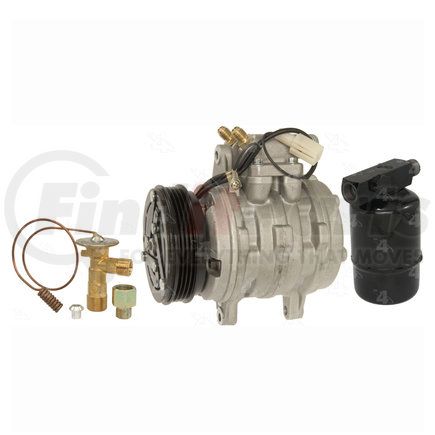 TSN2304 by FOUR SEASONS - A/C Compressor & Component Kit - Prefilled with OE-Specified Oil