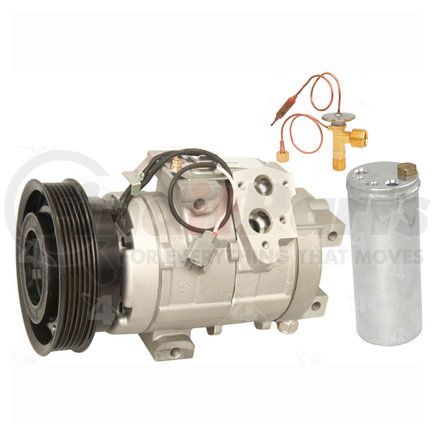 TSN2482 by FOUR SEASONS - A/C Compressor & Component Kit - Prefilled with OE-Specified Oil