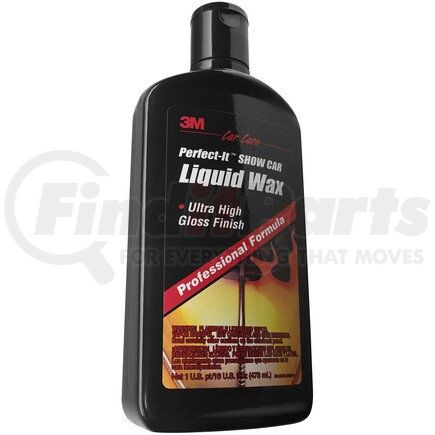 39026 by 3M - Perfect-It Show Car Liquid Wax 16oz, 1/PKG, Item # 39026