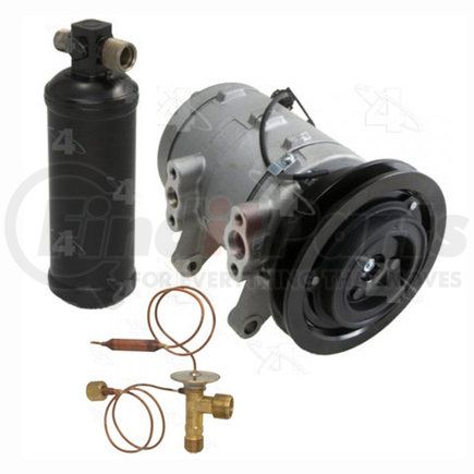 TSN1222 by FOUR SEASONS - A/C Compressor & Component Kit - Prefilled with OE-Specified Oil