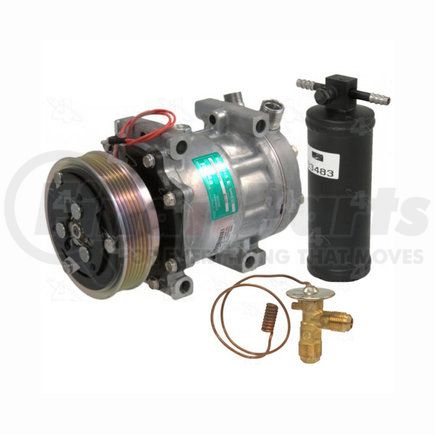 TSN1437 by FOUR SEASONS - A/C Compressor & Component Kit, Prefilled with OE-Specified Oil