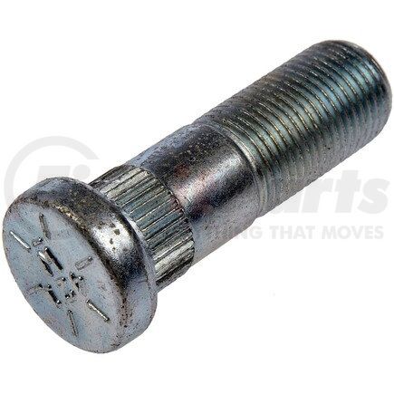 610-421.1 by DORMAN - 5/8-18 Serrated Wheel Stud - .650 In. Knurl, 2.00 In. Length