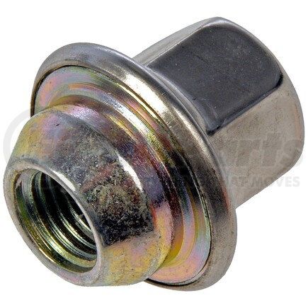 611-266 by DORMAN - Wheel Nut M12-1.50 Flattop Capped Nut - 19mm Hex, 30.6mm Length