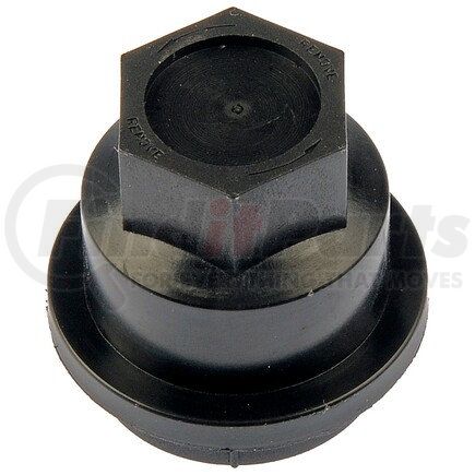 611-615 by DORMAN - Black Wheel Nut Cover M24-2.0, Hex 19mm