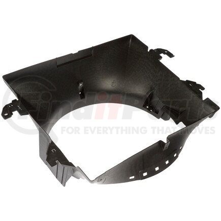 620-988 by DORMAN - Clutch Fan Shroud - Plastic, Black, for Ram 2500/3500/4500/5500 2014-2018