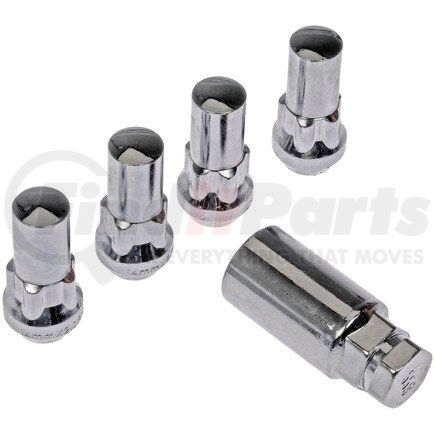 711-1028 by DORMAN - Wheel Nut Lock Chrome Acorn Nut Set M14-2.0