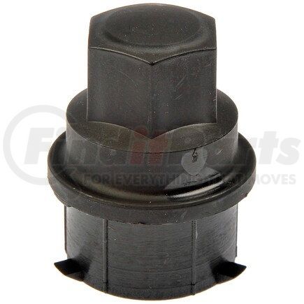 711-024 by DORMAN - Black Wheel Nut Cover M24-2.0