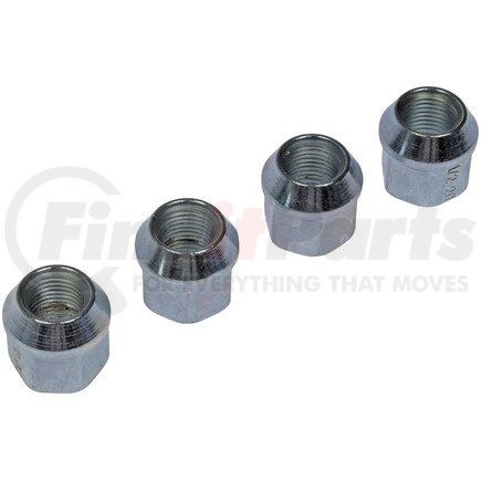 711-206 by DORMAN - Wheel Nut Chrome Bulge 1/2-20