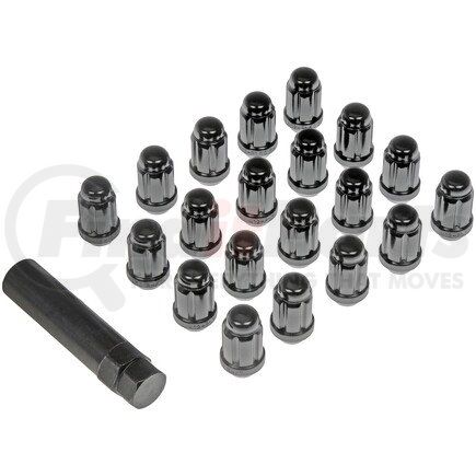 711-356 by DORMAN - Black Chrome Spline Drive Lock Set M12-1.50