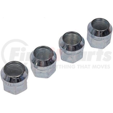 711-606 by DORMAN - Wheel Nut Chrome Bulge M14-1.50