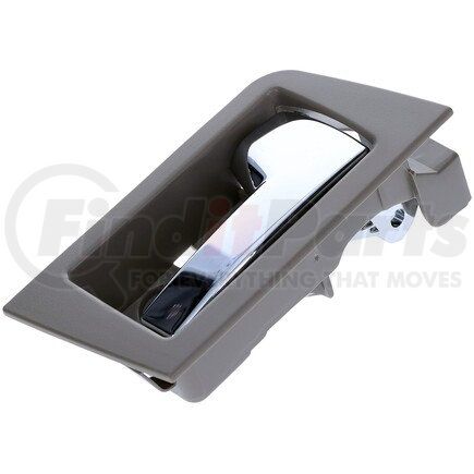 81780 by DORMAN - Interior Door Handle - Rear Right - Stone(Gray)+Chrome