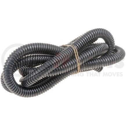 85632 by DORMAN - 3/8 In. x 5 Ft. Black Flex Split Wire Conduit