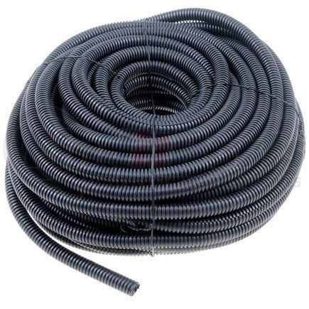 86632 by DORMAN - 3/8 In. x 100 Ft. Black Flex Split Wire Conduit