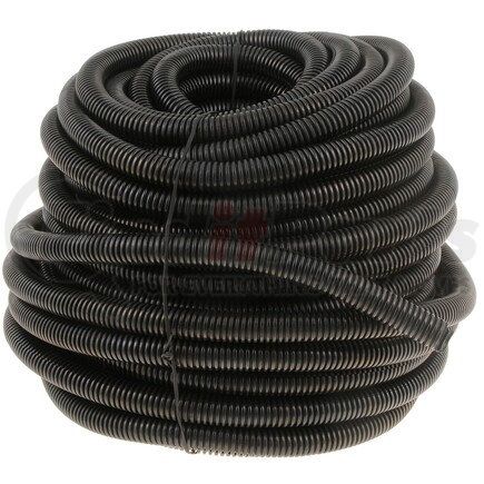 86634 by DORMAN - 1/2 In. x 100 Ft. Black Flex Split Wire Conduit