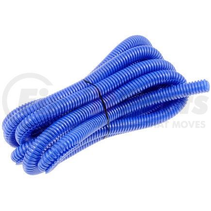 86651 by DORMAN - 3/8 In. X 10 Ft. Blue Flex Split Wire Conduit