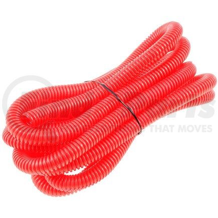 86650 by DORMAN - 3/8 In. 10 Ft. Red Flex Split Wire Conduit