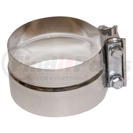 TTPRKR50PLB by TRACEY TRUCK PARTS - EXHAUST CLAMP, STAINLESS STEEL