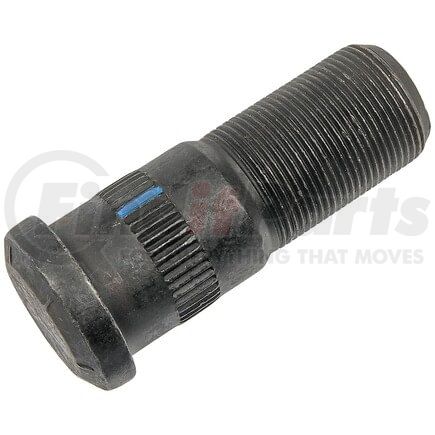 610-0106 by DORMAN - "HD Solutions" 1 1/8" - 16 Serrated Stud - 1.247 in. Knurl, 3.75 in. Length
