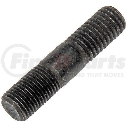 610-0382.25 by DORMAN - 9/16-18, 9/16-12 Double Ended Stud 0.563 In. - Knurl, 2.55 In. Length