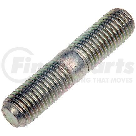 610-0419.10 by DORMAN - 3/4-10 Double Ended Stud 0.75 In. - Knurl, 3.49 In. Length