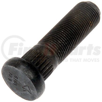 610-0402.10 by DORMAN - M20-1.50 Serrated Wheel Stud 20.9 mm - Knurl, 70 mm Length