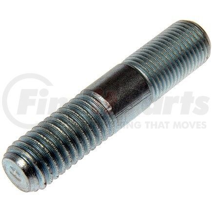 610-0464.5 by DORMAN - 1/2-20, 1/2-13 Double Ended Stud 1/2 In. - Knurl, 2.375 In. Length