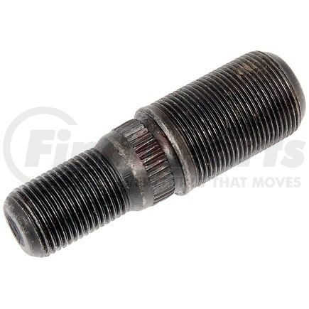 610-0478.10 by DORMAN - 1-1/8-16 And 7/8-14 Double Ended Stud 1 In. - Knurl, 2.9 In. Length