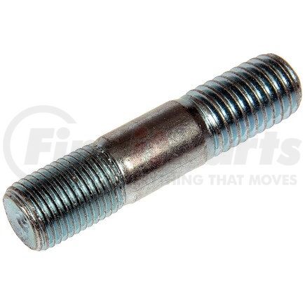 610-0471.10 by DORMAN - 9/16-18, 9/16-12 Double Ended Stud 0.563 In. - Knurl, 2.475 In. Length