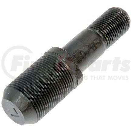 610-0494.10 by DORMAN - 1-1/8-16, 3/4-16 Double Ended Stud 0.785 In. - Knurl, 3.65 In. Length