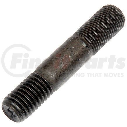 610-0501.25 by DORMAN - 5/8-18, 5/8-11 Double Ended Stud 0.625 In. - Knurl, 3.18 In. Length