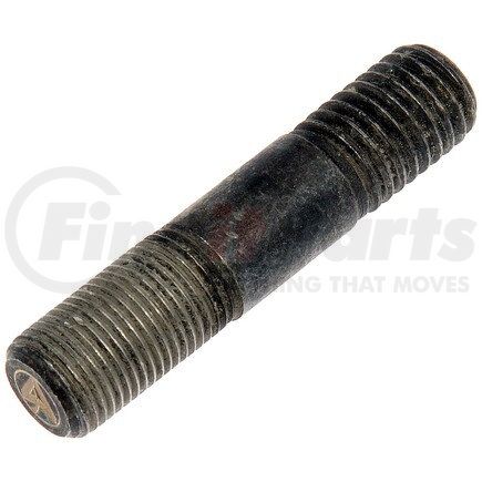 610-0500.25 by DORMAN - 5/8-18, 5/8-11 Double Ended Stud 0.625 In. - Knurl, 2.785 In. Length