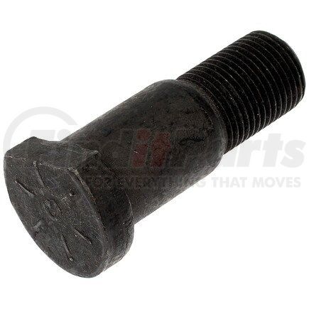 610-052 by DORMAN - 3/4-16 Non-Serrated Wheel Stud With Clip Head - .877 In. Knurl, 2-1/4 In. Length
