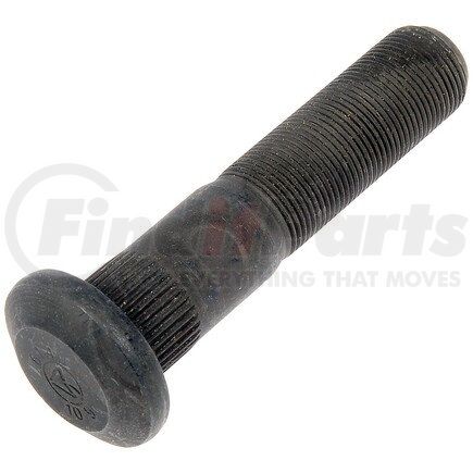 610-0565.10 by DORMAN - M22-1.50 Serrated Wheel Stud 23.8 mm - Knurl, 105.5 mm Length