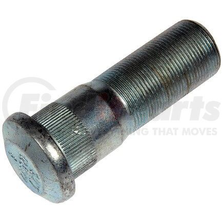 610-0635.10 by DORMAN - 1-1/8-16 Serrated Wheel Stud 1.235 In. - Knurl, 3.525 In. Length