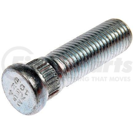 610-254.40 by DORMAN - M12-1.50 Serrated Wheel Stud - 12.73mm Knurl, 41.5mm Length