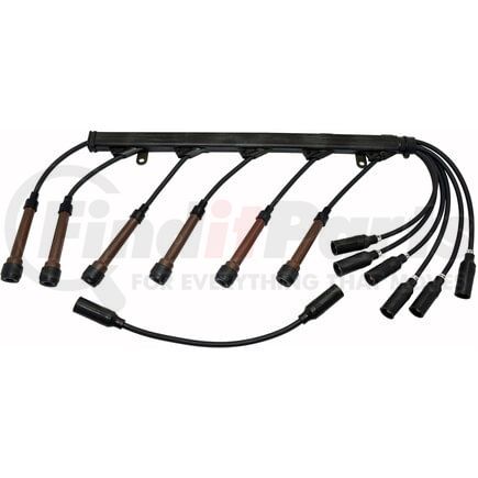 110W/LOOM by BREMI - Bremi-STI Spark Plug Wire Set; w/Loom; Blue Or Black Silicone Wire;