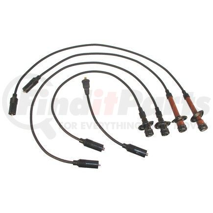 107 by BREMI - Bremi-STI Spark Plug Wire Set; Made w/2 Long and 2 Short Spark Plug Connectors;