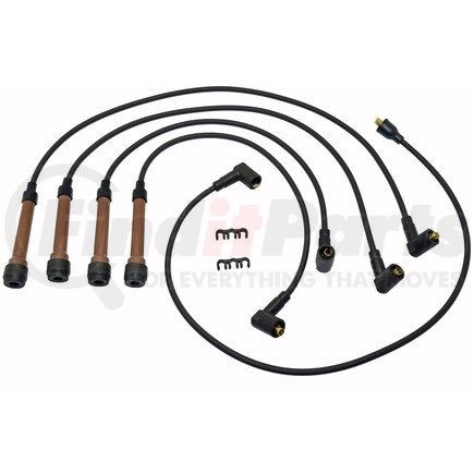 109L by BREMI - Bremi-STI Spark Plug Wire Set; Long Coil Wire;