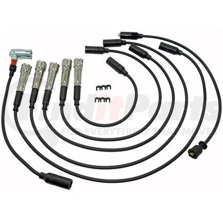 113 by BREMI - Bremi-STI Spark Plug Wire Set; w/1 Angled Shielded Plug Connector;