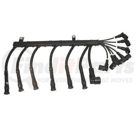 238RW/LOOM by BREMI - Bremi-STI Spark Plug Wire Set; Right; 1 Thru 6; w/Loom; w/Marten Protection;