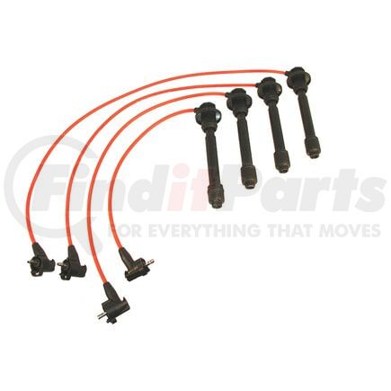 628 by BREMI - Karlyn-STI Spark Plug Wire Set; w/Angled Distributor Ends;
