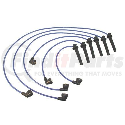 720 by BREMI - Karlyn-STI Spark Plug Wire Set; Use w/OE Female Coil GY01-18-100;