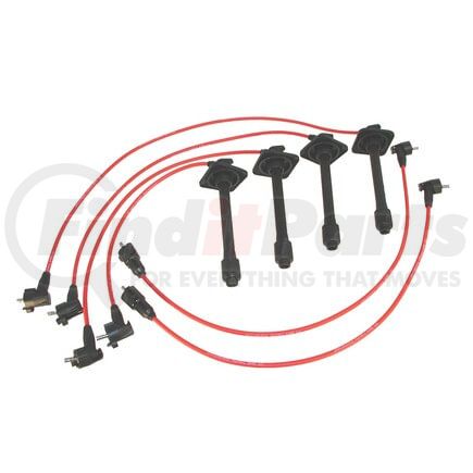 802 by BREMI - Karlyn-STI Spark Plug Wire Set; Square Top Plug Ends;
